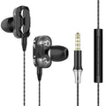 Fones de ouvido com fio X2 3,5 mm com fio intra-auricular